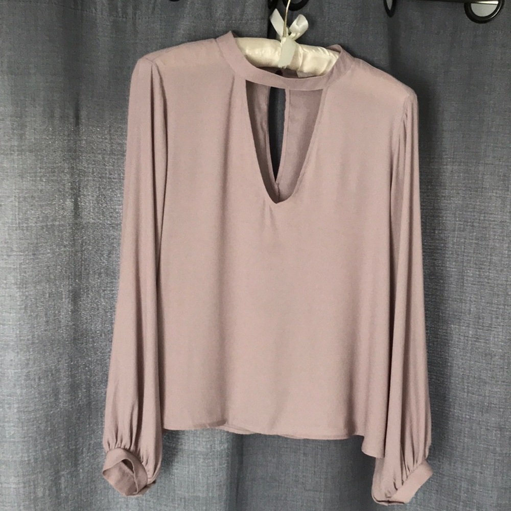 Lush cutout blouse